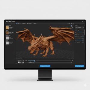 eufyTexture Studio software interface