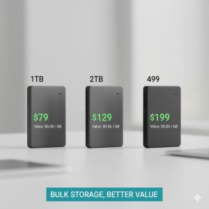 Portable SSDs: The Perfect Balance of Speed and Price in 2025 4 Best Price Portable SSD Capacities