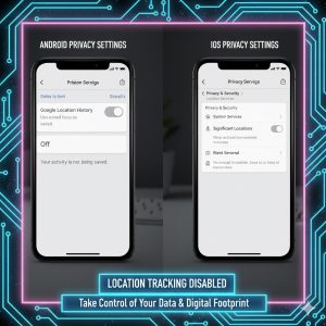Best Privacy Settings Android vs iPhone 2025 location history significant locations