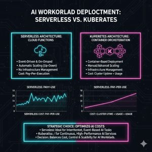 Comparing Serverless and Kubernetes architectures for AI workloads and cost analysis