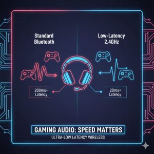Guide to connectivity types in Budget Headsets- Bluetooth vs. low-latency 2.4GHz for gaming