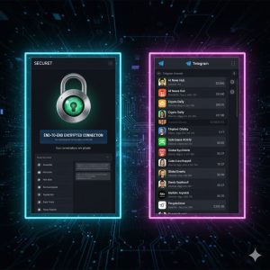 Most Secure Messenger App Comparison Telegram vs SECURET for Business Use