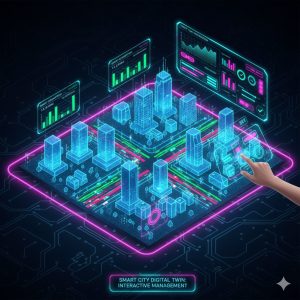 Smart city digital twin model with real-time infrastructure data